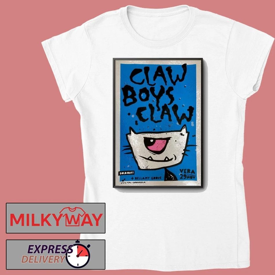 Claw Boys Claw Groningen NL, November 29 2025 Poster shirt