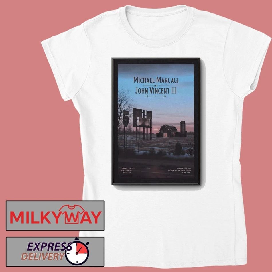 Michael Marcagi Dec 20 2025 The Andrew J Brady Music Center In Cincinnati OH Poster shirt