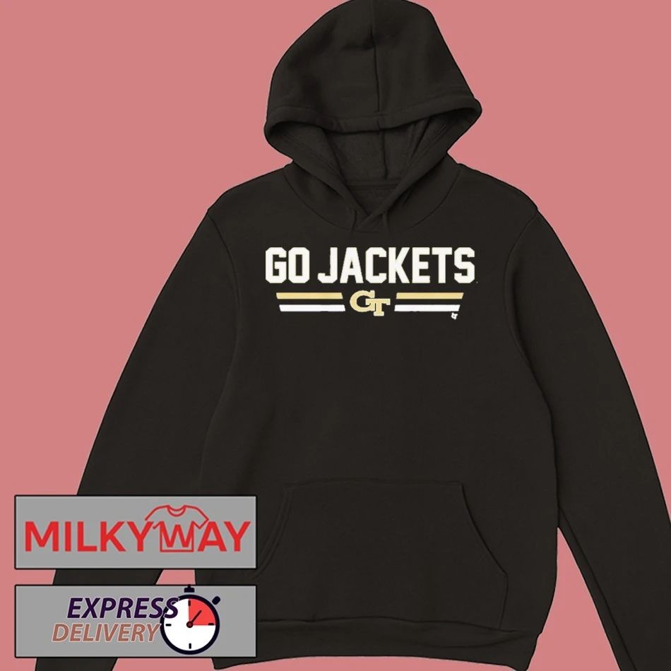 Georgia Tech Yellow Jackets Football Go Jackets 2025 Shirt
