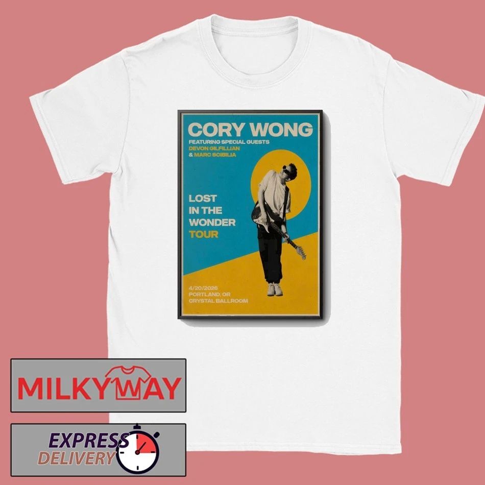 Cory Wong The Crystal Ballroom In Portland OR Apr 20 2026 Poster shirt