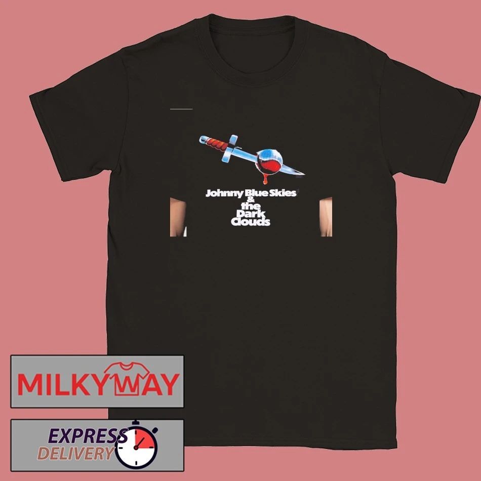 Johnny Blue Skies And The Dark Clouds Mutiny After Midnight Album Cover Art T-Shirt