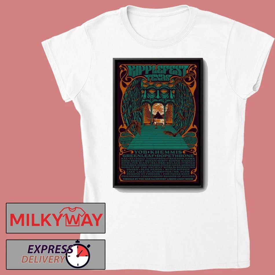Ripple Fest Austin TX 9 17-9 20 2026 Poster shirt