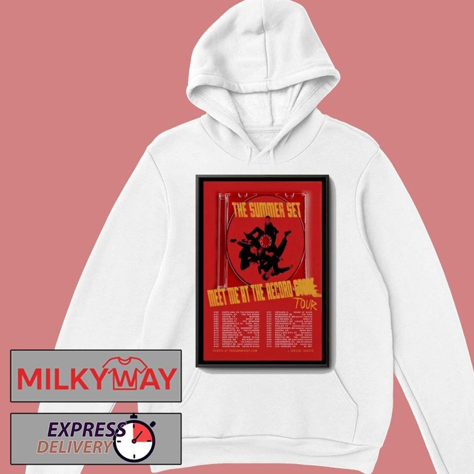 The Summer Set Tour 2026 Poster shirt