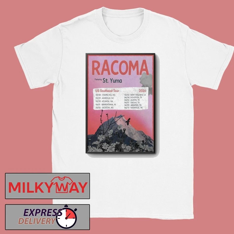 Racoma Ft ST. Yuma 2026 US Southeast Tour Poster shirt