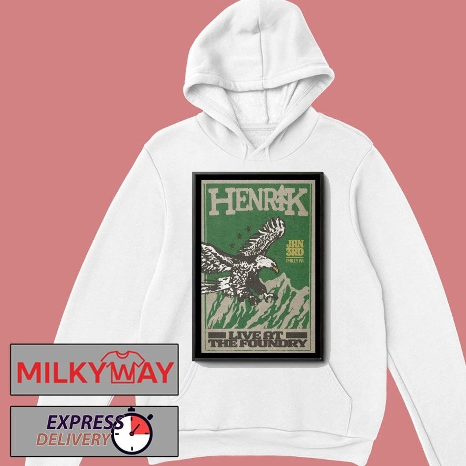 Henrik 2026 Philadelphia, PA Poster shirt