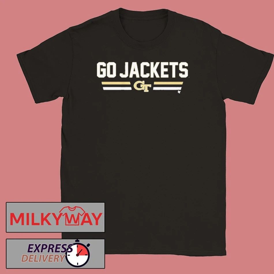 Georgia Tech Yellow Jackets Football Go Jackets 2025 Shirt