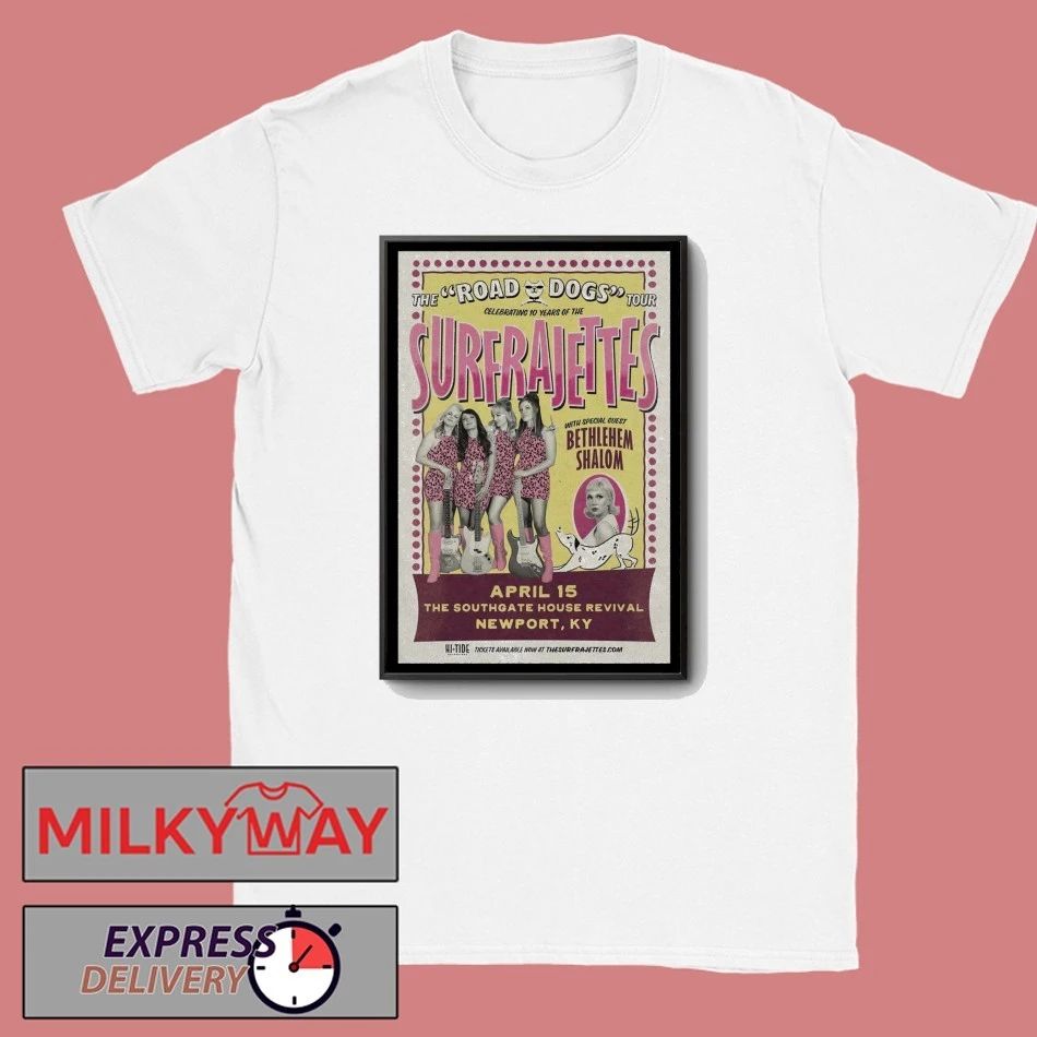 The Surfrajettes Poster Newport KY Apr 15 2026 shirt