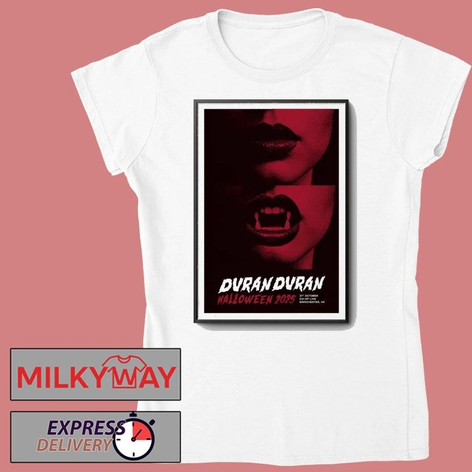 Poster Duran Duran Show Manchester, UK Halloween 2025 shirt