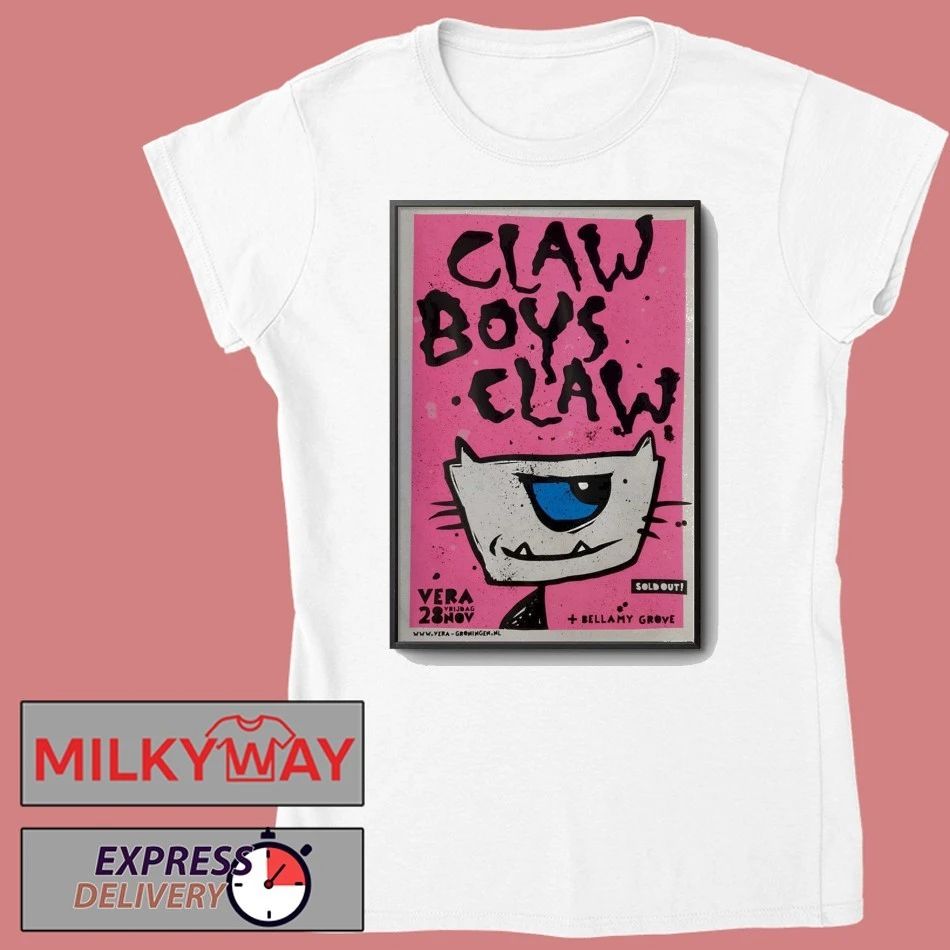 Claw Boys Claw Groningen NL, November 28 2025 Poster shirt