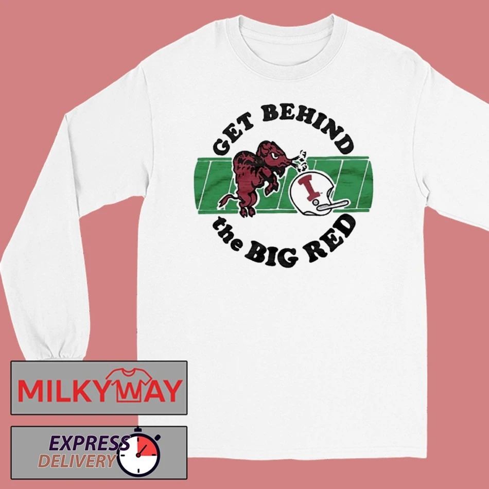 Indiana University Get Behind The Big Red Shirt