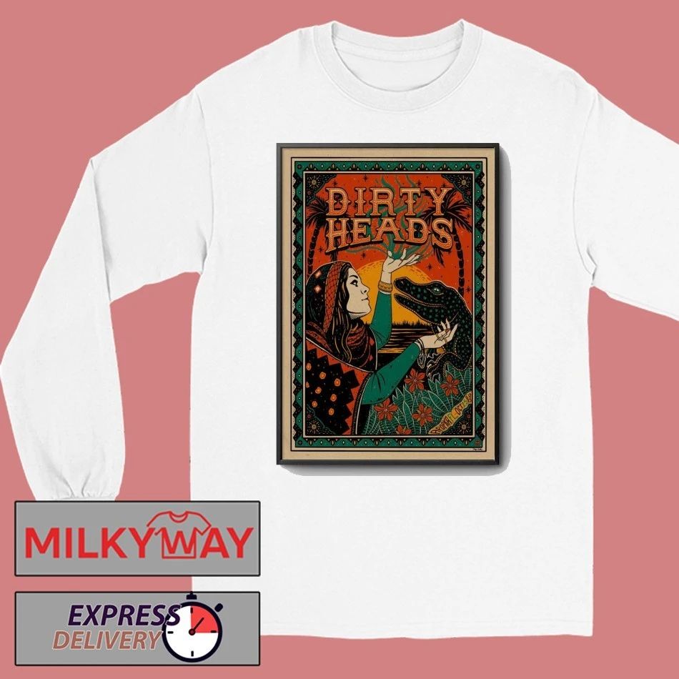 Dirty Heads Oct 25 2025 Apopka Amphitheater in Apopka FL Poster shirt