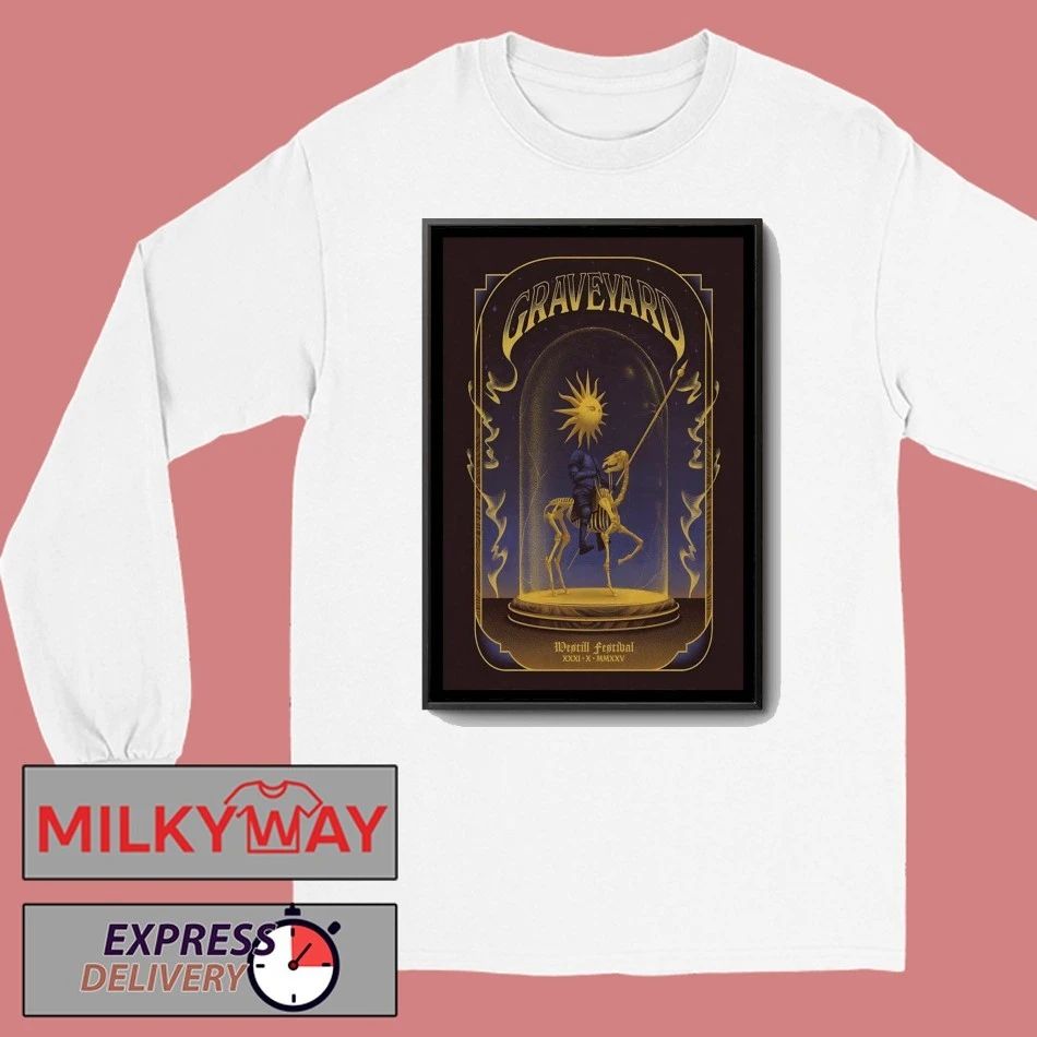 Graveyard Oct 26 2025 Vallet France Concert Poster shirt