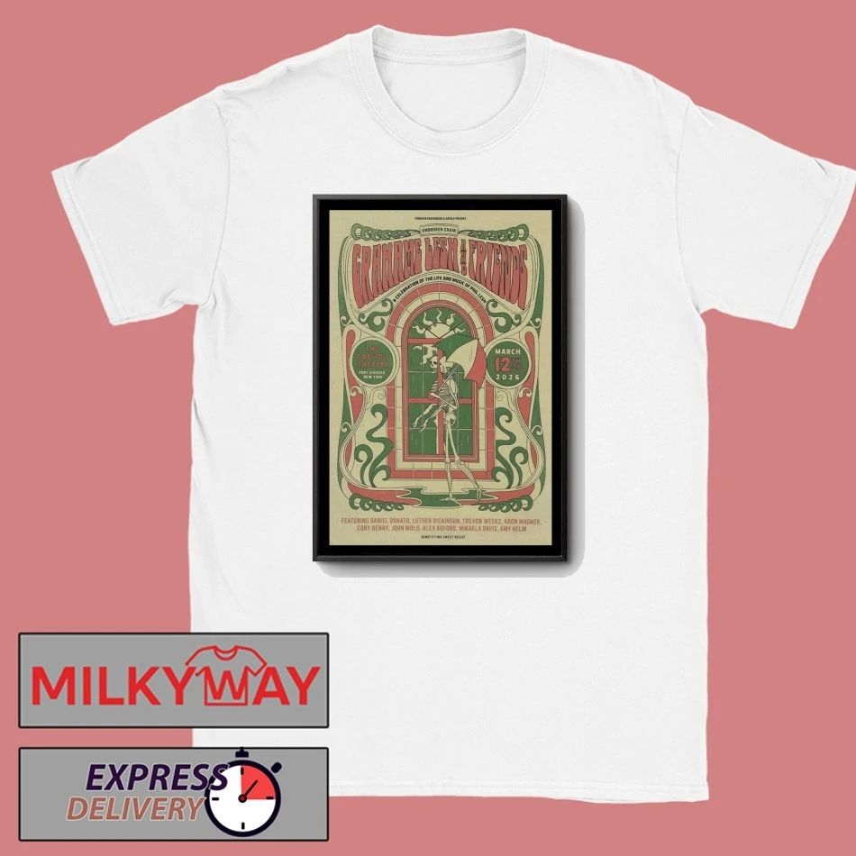 Grahame Lesh in Port Chester, Mar 12, 2026 Poster shirt