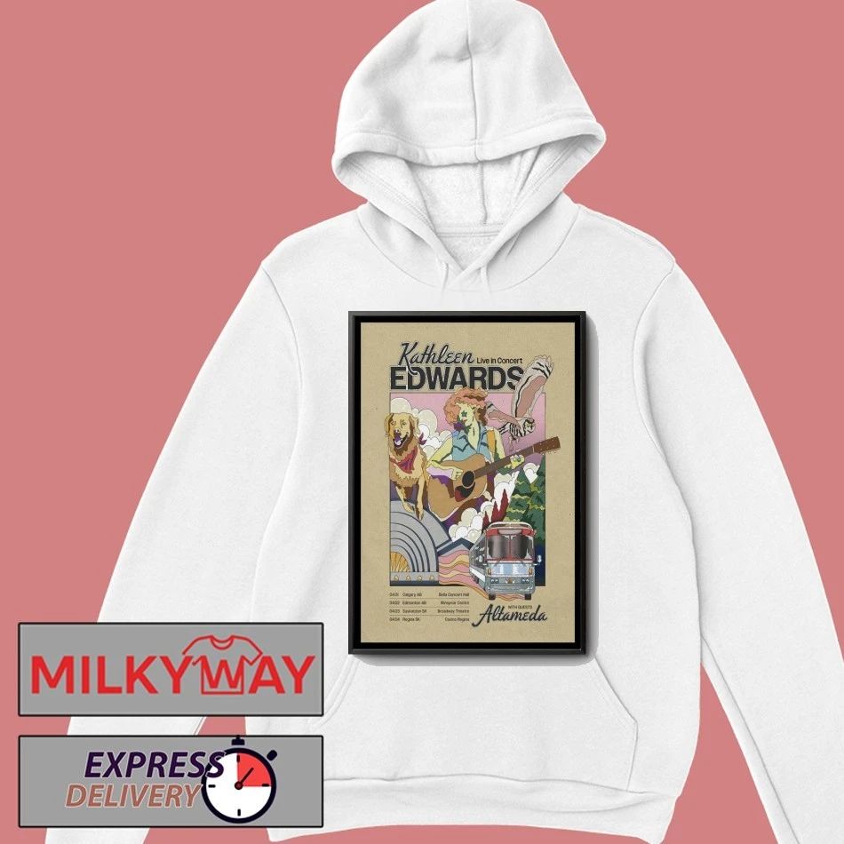 Poster Kathleen Edwards Western Canada Tour shirt