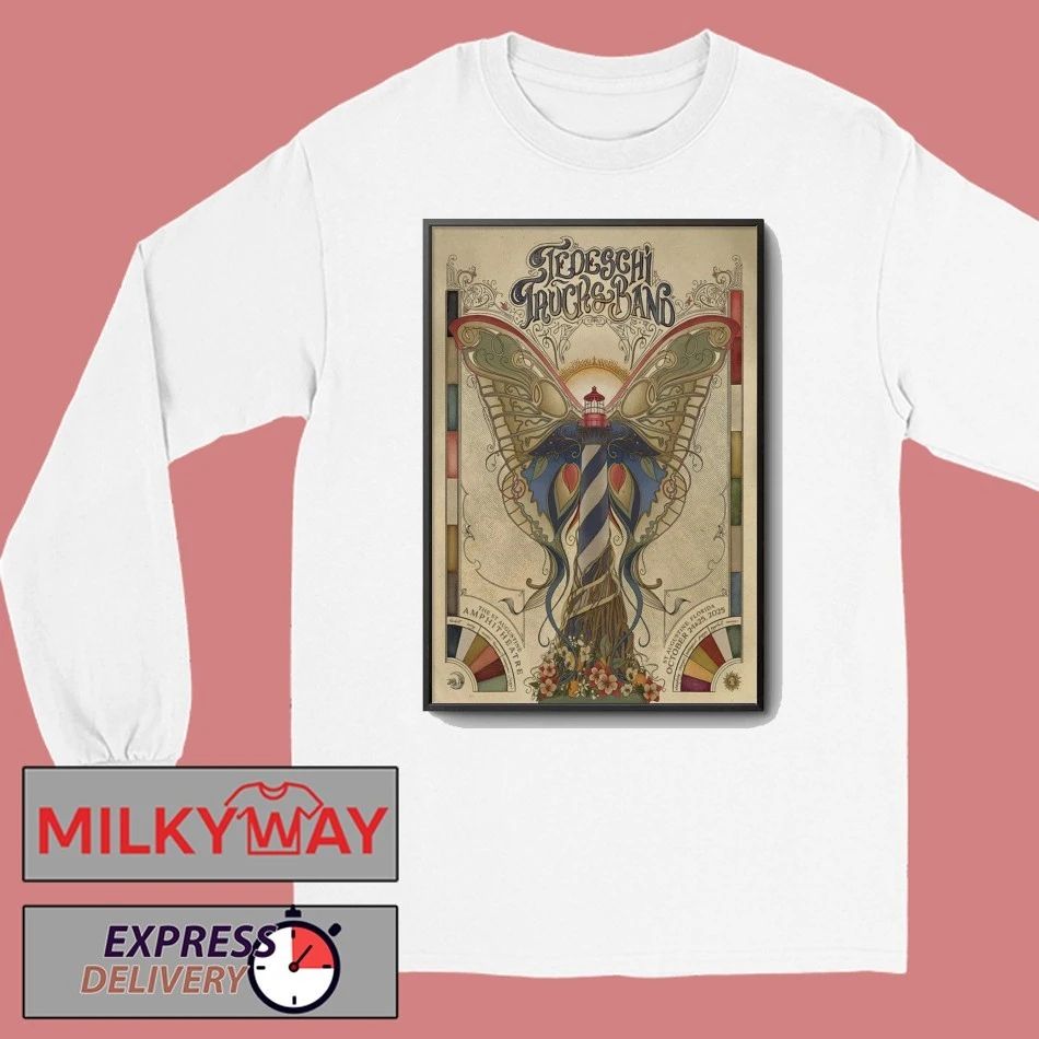 Tedeschi Trucks Band Oct 24-25 2025 St. Augustine Amphitheatre In St. Augustine, FL Poster shirt
