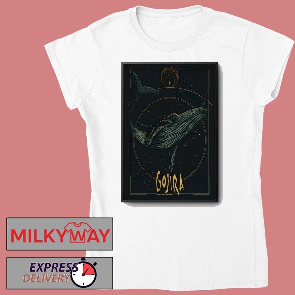 Gojira Nov 28 2025 Zénith Aréna In Lille France Poster shirt