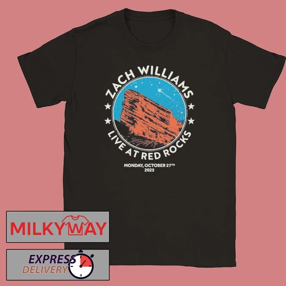 Zach Williams Red Rocks Amphitheatre, Morrison, CO Oct 27 2025 Shirt