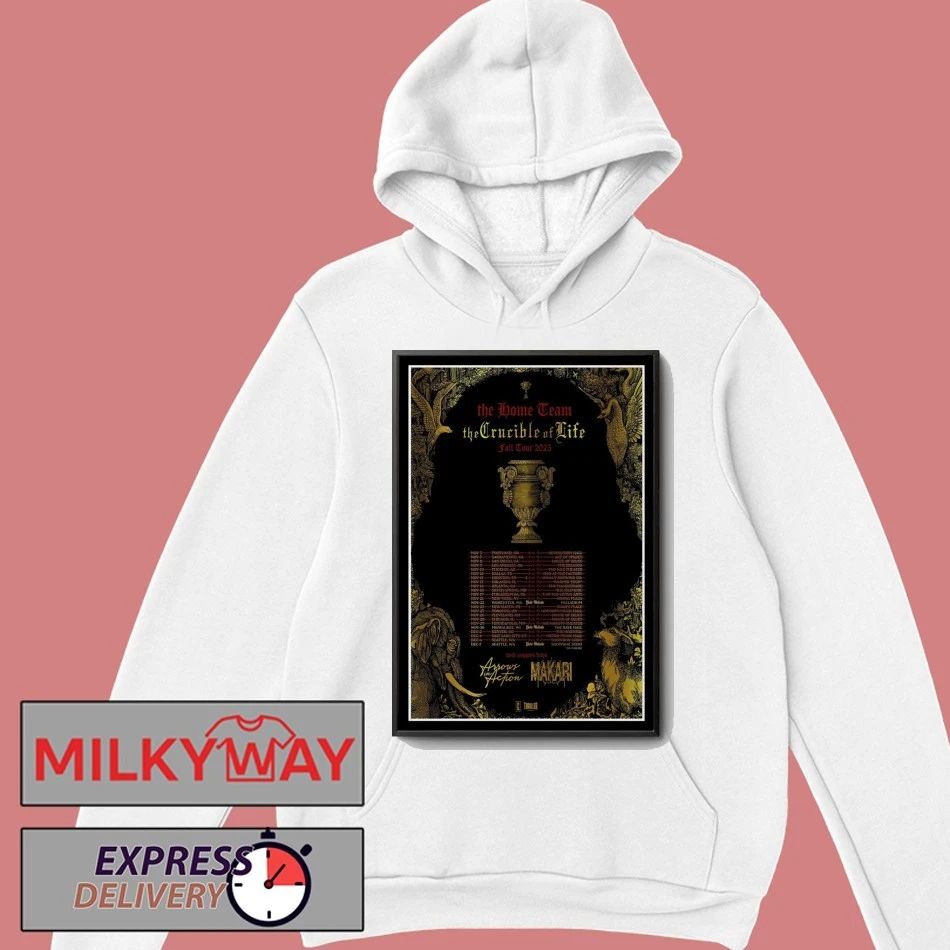 The Home Team Fall Tour 2025 Poster shirt