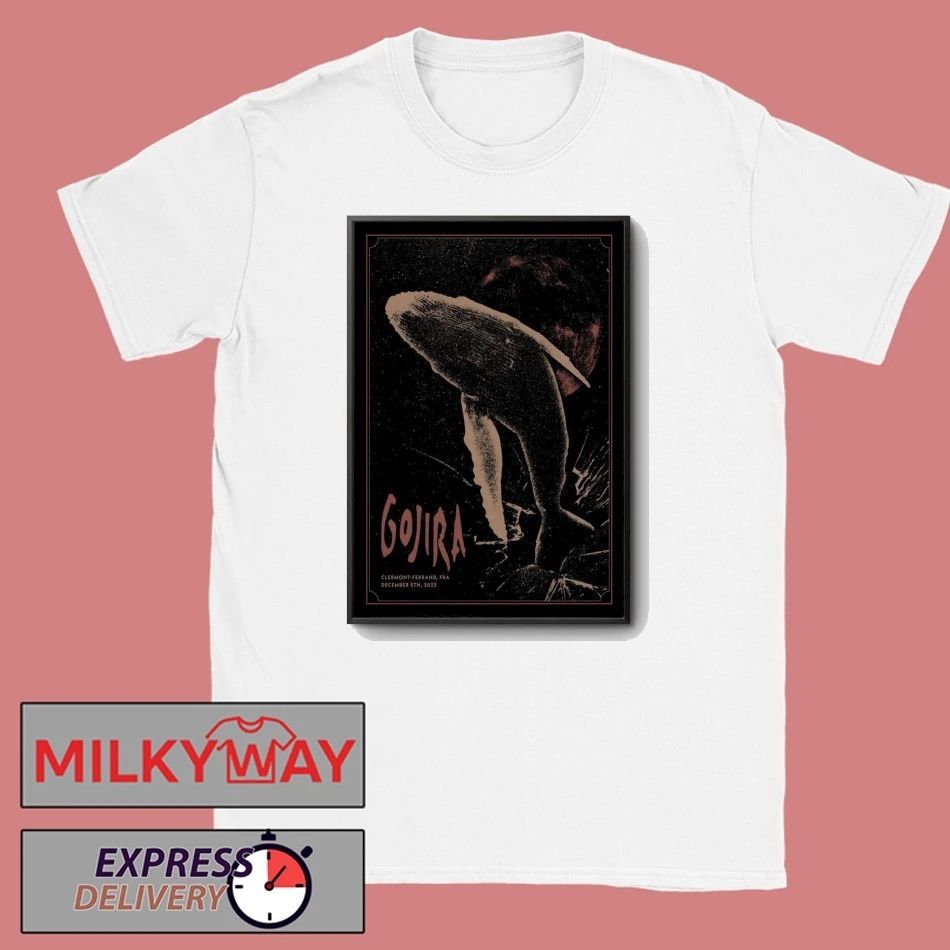 Gojira Dec 5 2025 Zénith d’Auvergne in Cournon D’Auvergne Poster shirt