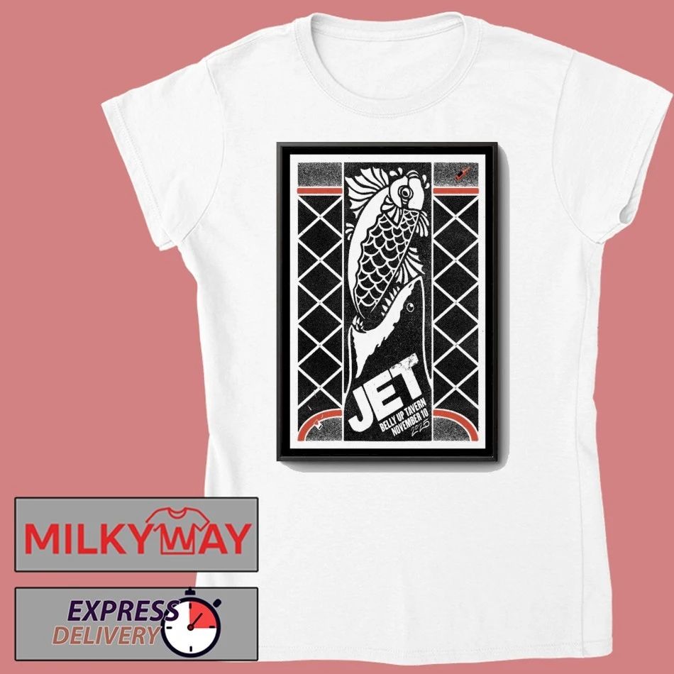 Jet The Band Nov 10 2025 Belly Up Tavern Poster shirt