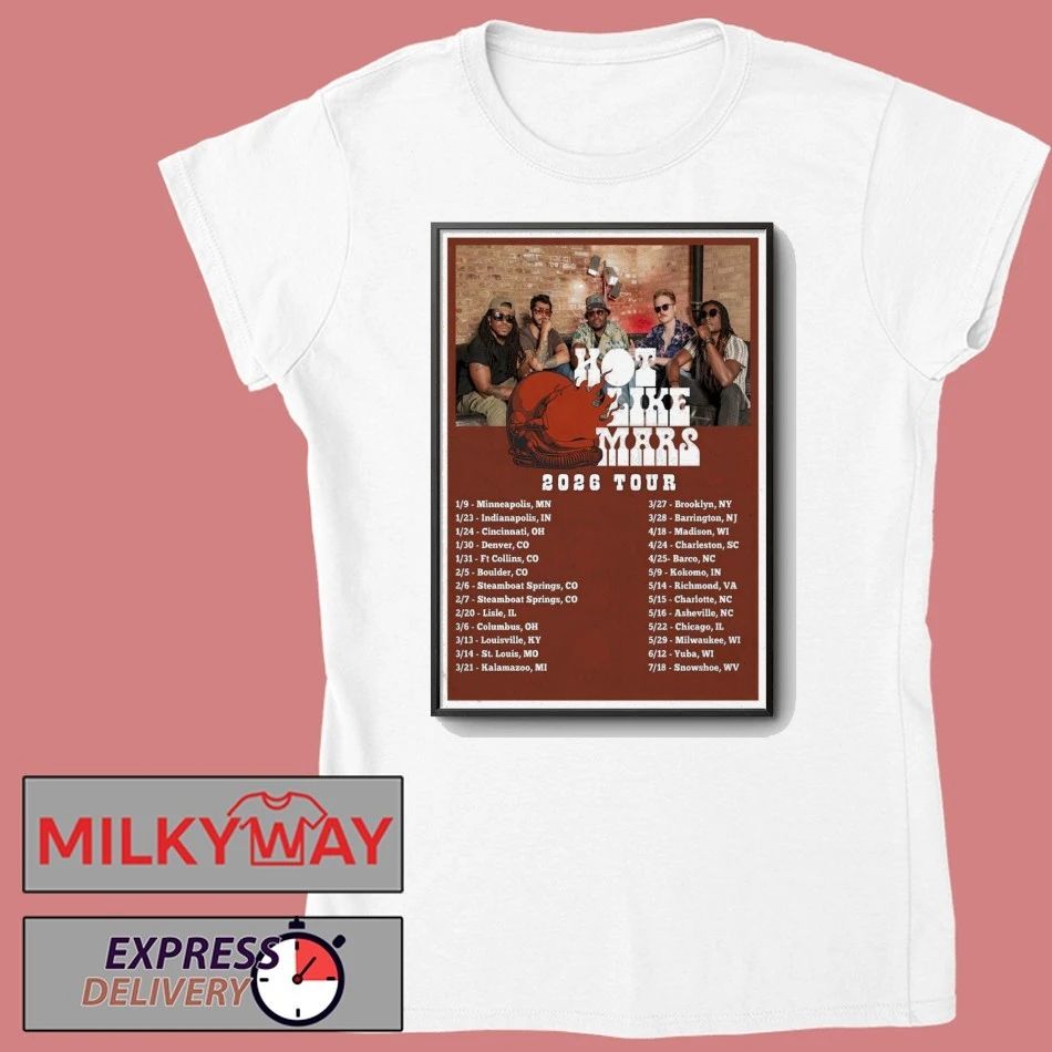 Like Mars Tour 2026 Poster shirt
