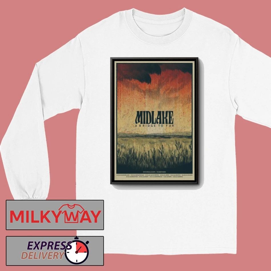 Poster Midlake Tour EU-UK 2026 shirt
