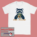 Red Rocks Crystal Ball Raccoon Shirt