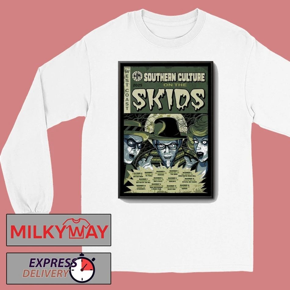 Southern Culture On The Skids Tour November 2025 Poster shirt