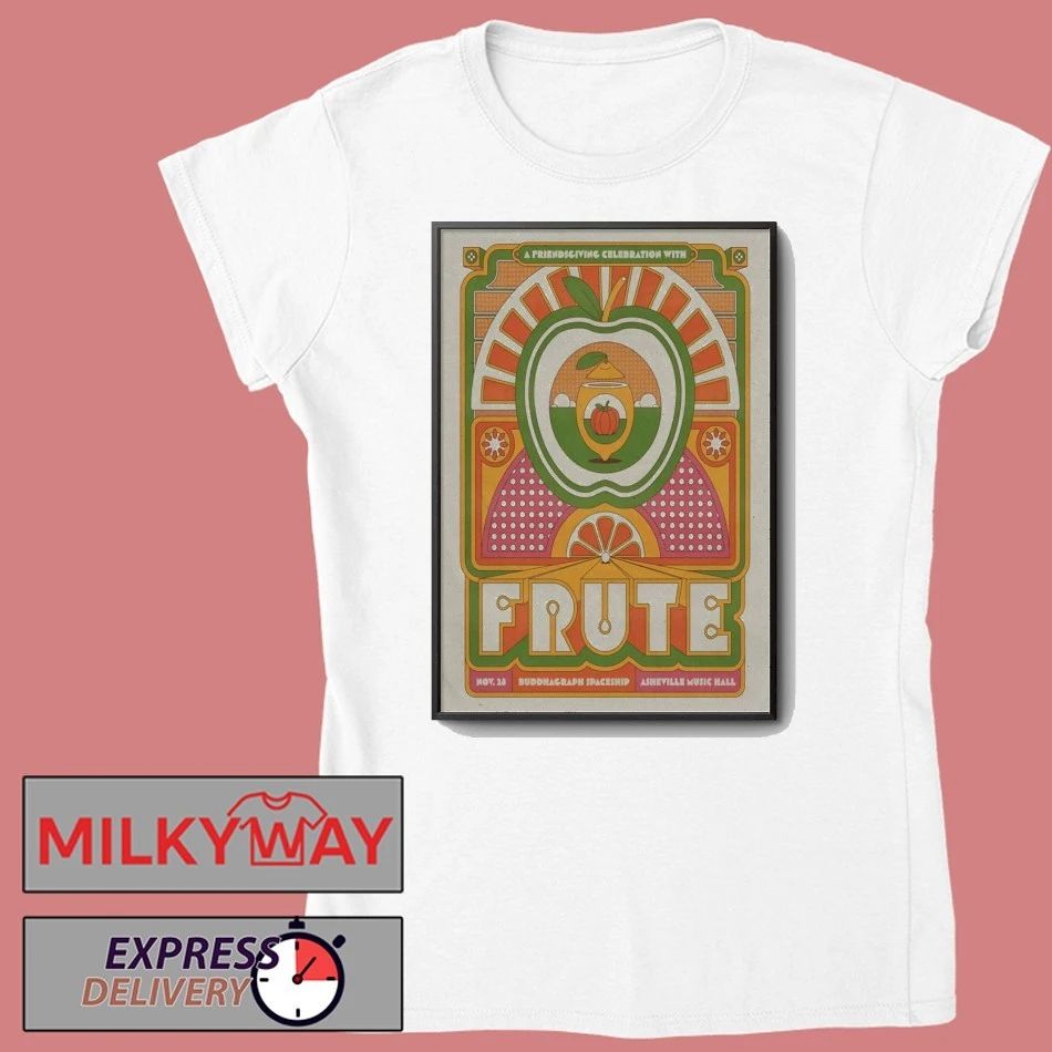 Frute Asheville Tour On Nov 28 2025 Poster shirt