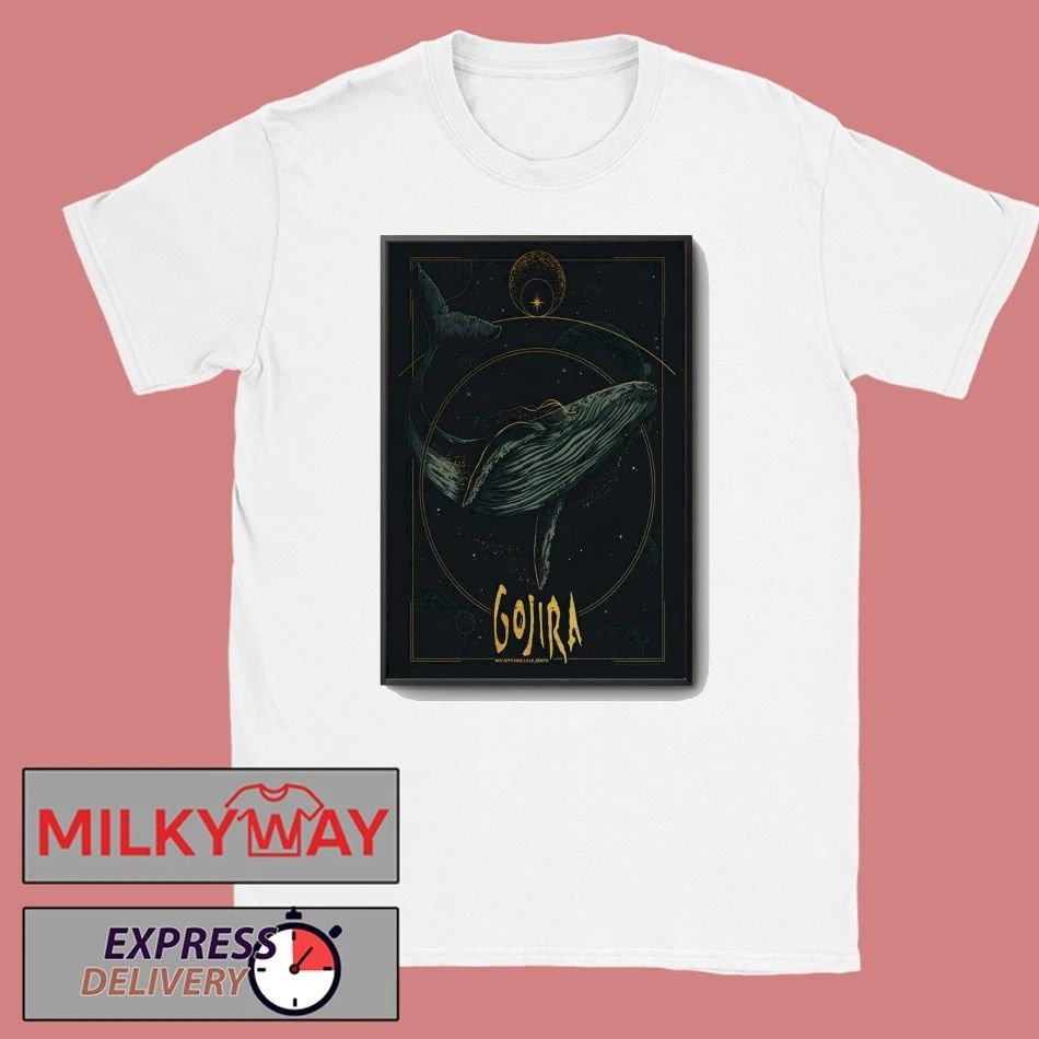 Gojira Nov 28 2025 Zénith Aréna In Lille France Poster shirt