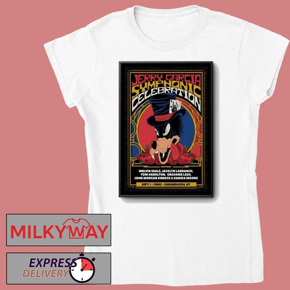Jerry Garcia Tour Canandaigua NY On Sept 1 2026 Poster shirt