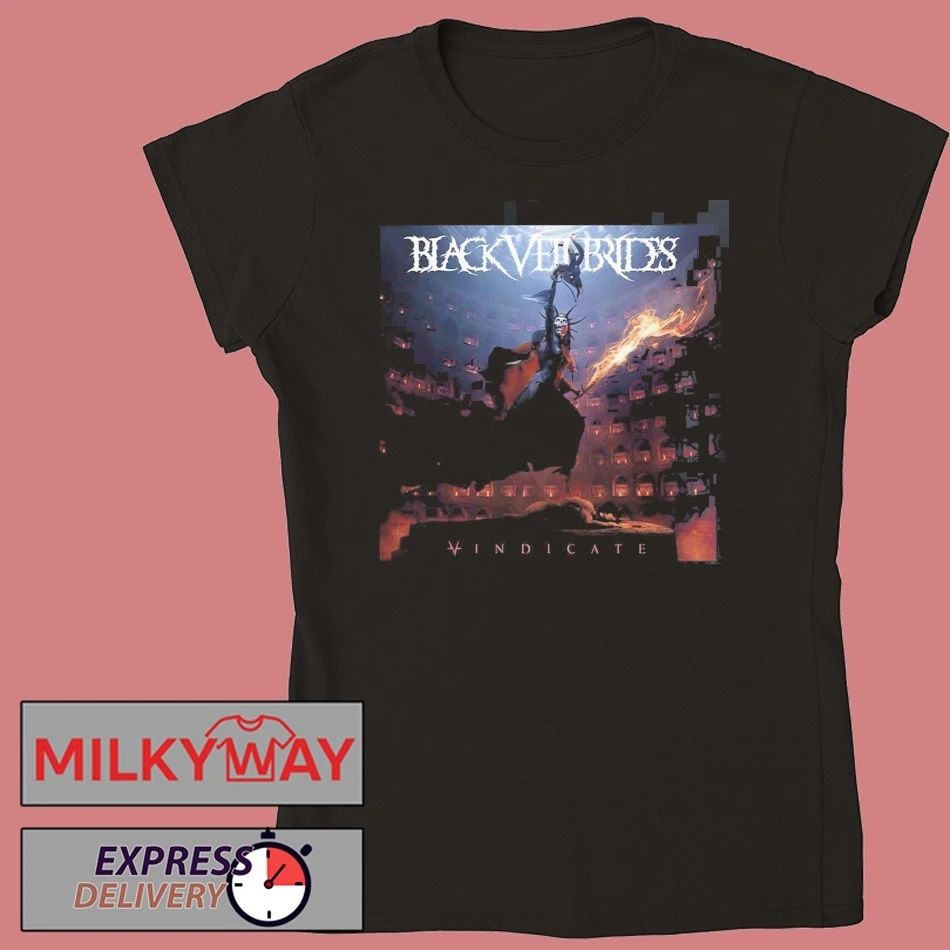 Black Veil Brides Vindicate Album Cover Art T-Shirt