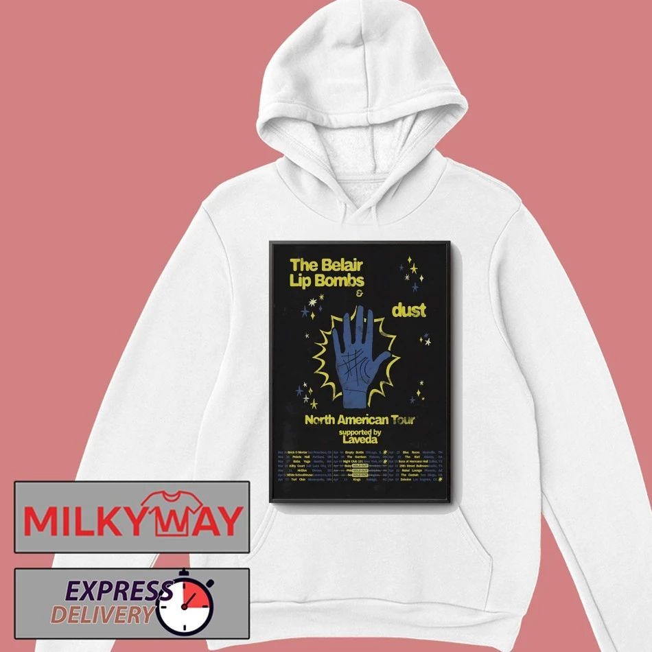 The Belair Lip Bombs Tour North American 2026 Poster shirt