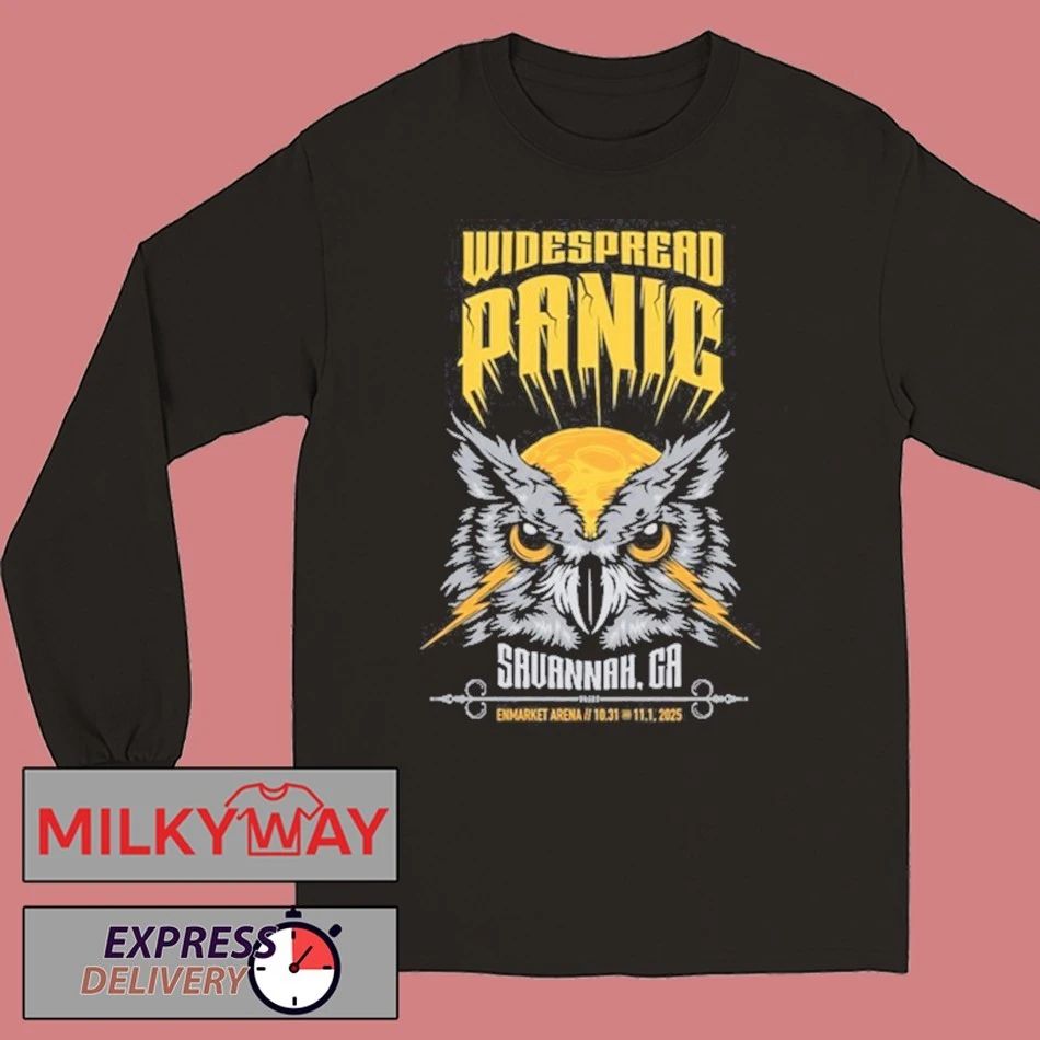 Widespread Panic 2025 Event Savannah, Georgia shirt