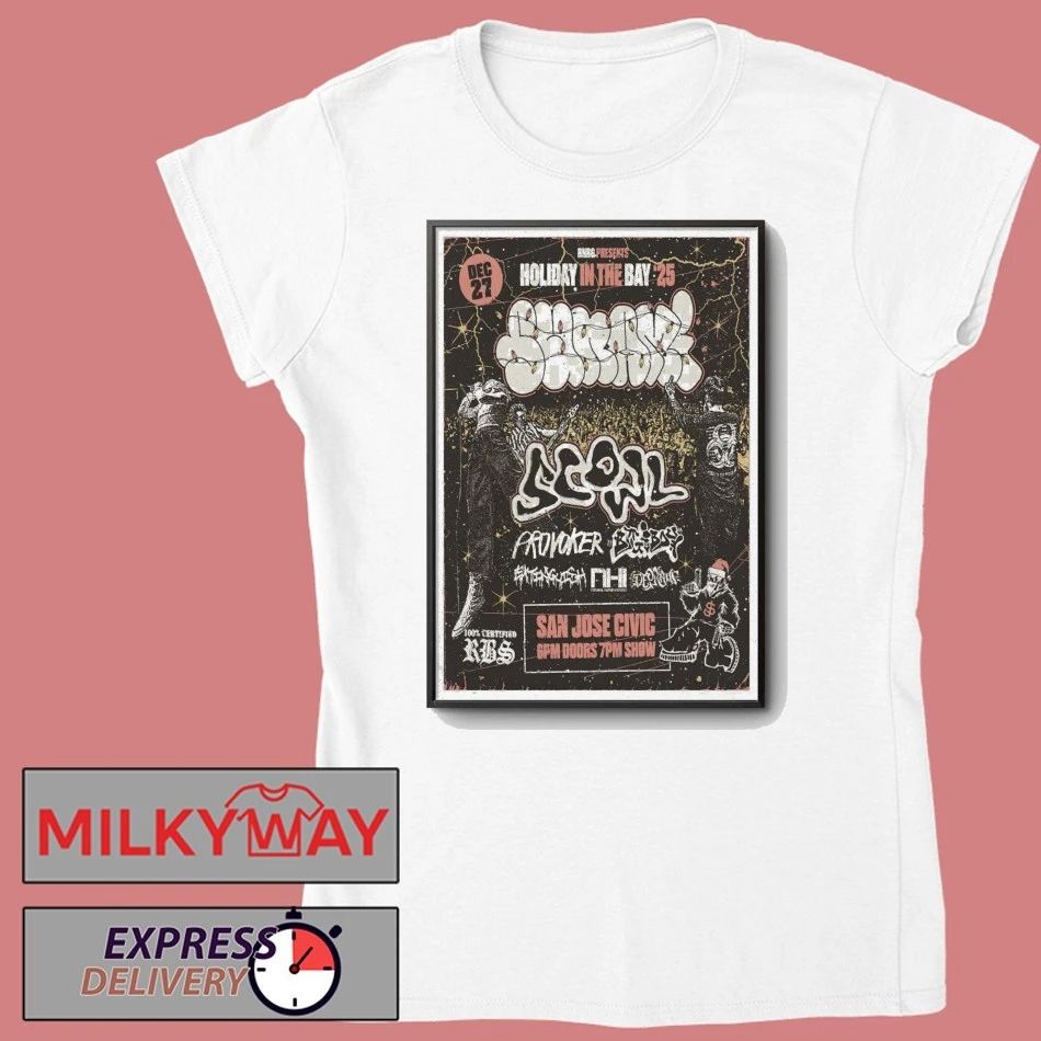 Sunami Dec 27 2025 San Jose Civic In San Jose CA Poster shirt