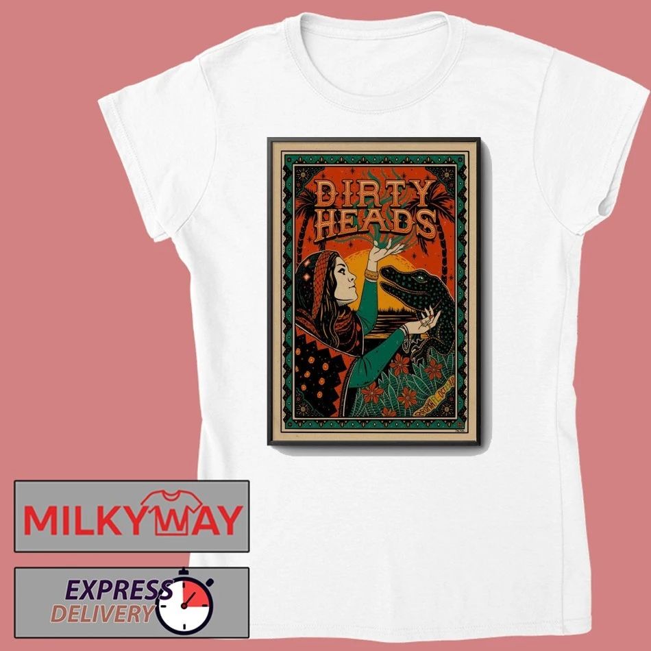 Dirty Heads Oct 25 2025 Apopka Amphitheater in Apopka FL Poster shirt