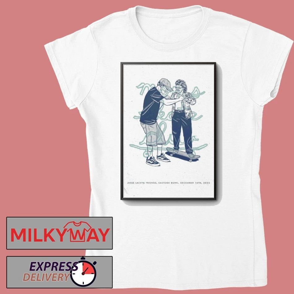 Moms Skate Club Jesse Lacey & Friends Eastside Bowl, Madison, TN 12.14.2025 Poster shirt