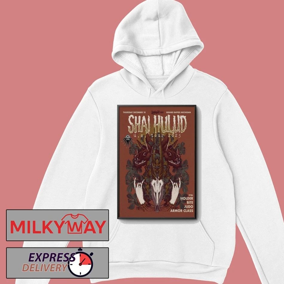 Shai Hulud Grand Rapids Tour On Dec 18 2025 Poster shirt