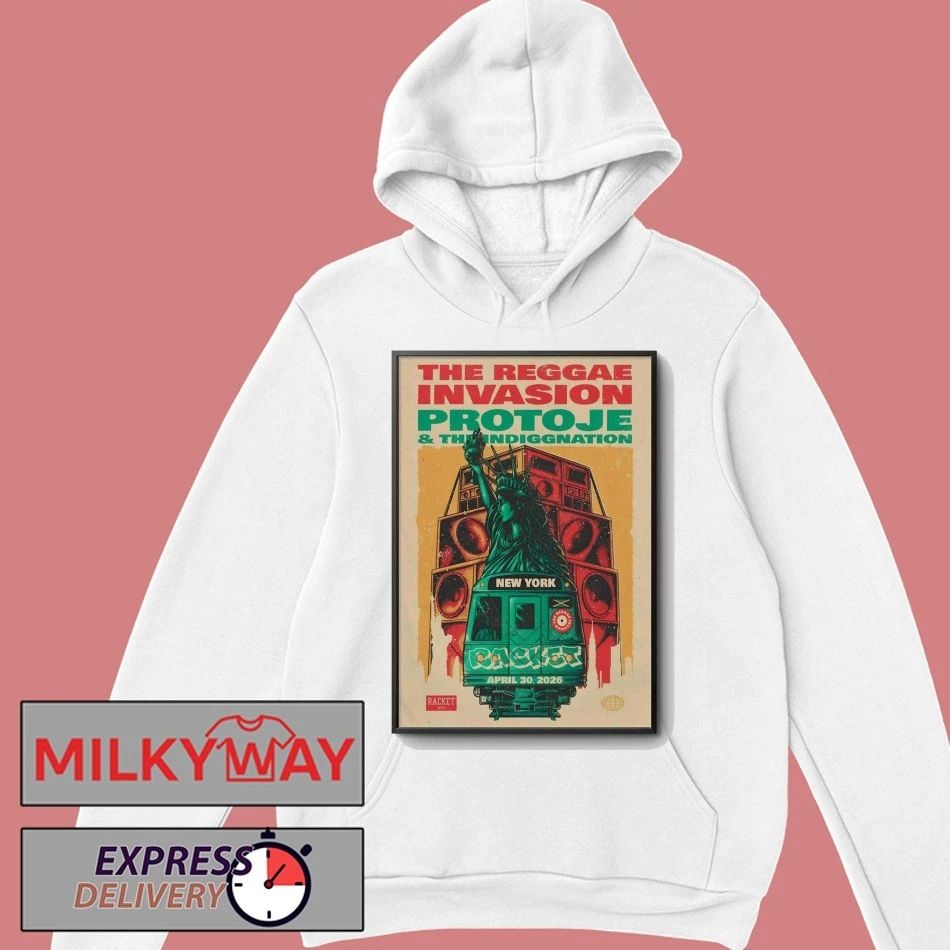 Protoje NYC Apr 30 2026 Tour Poster shirt