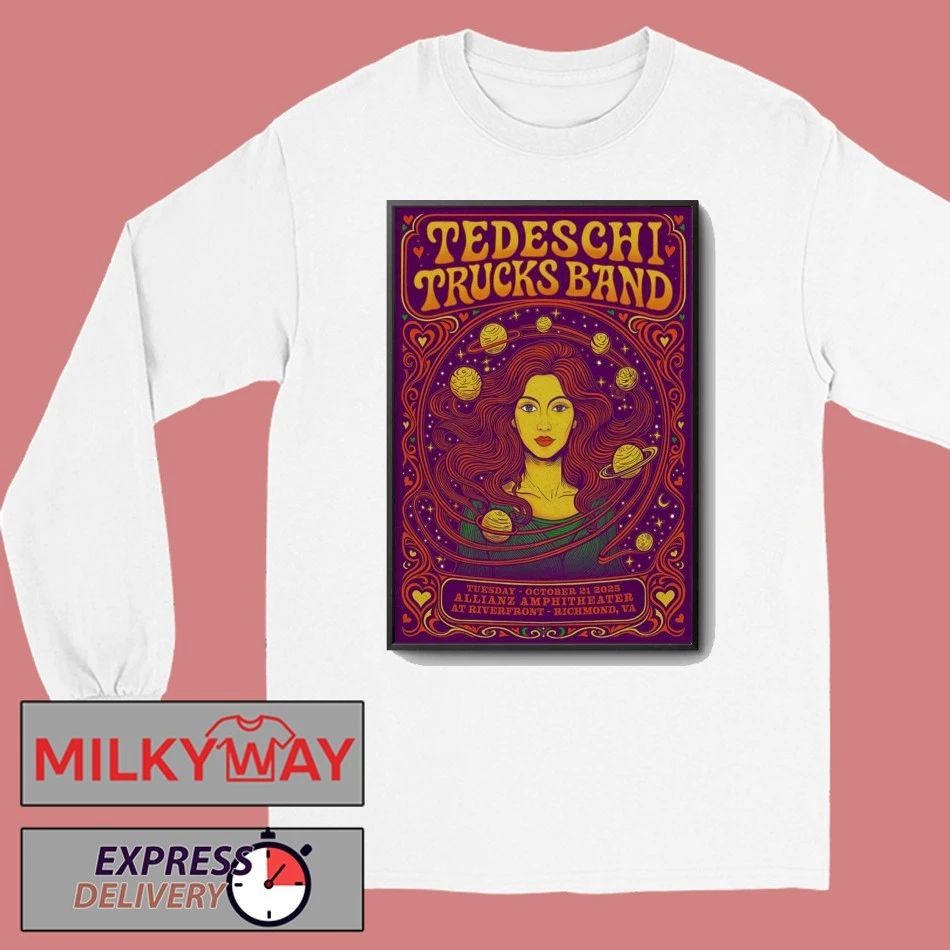 Tedeschi Trucks Band Richmond, VA 10 21 2025 Poster shirt