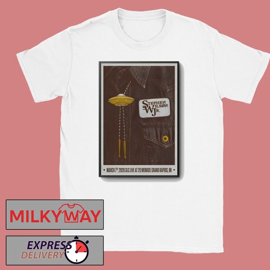 Stephen Wilson JR. Grand Rapids MI March 7 2026 Poster shirt