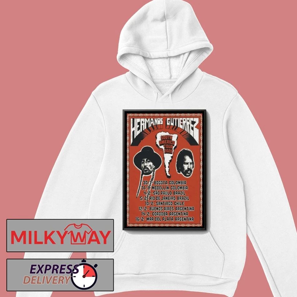 Hermanos Gutierrez South America Tour 2026 Poster shirt
