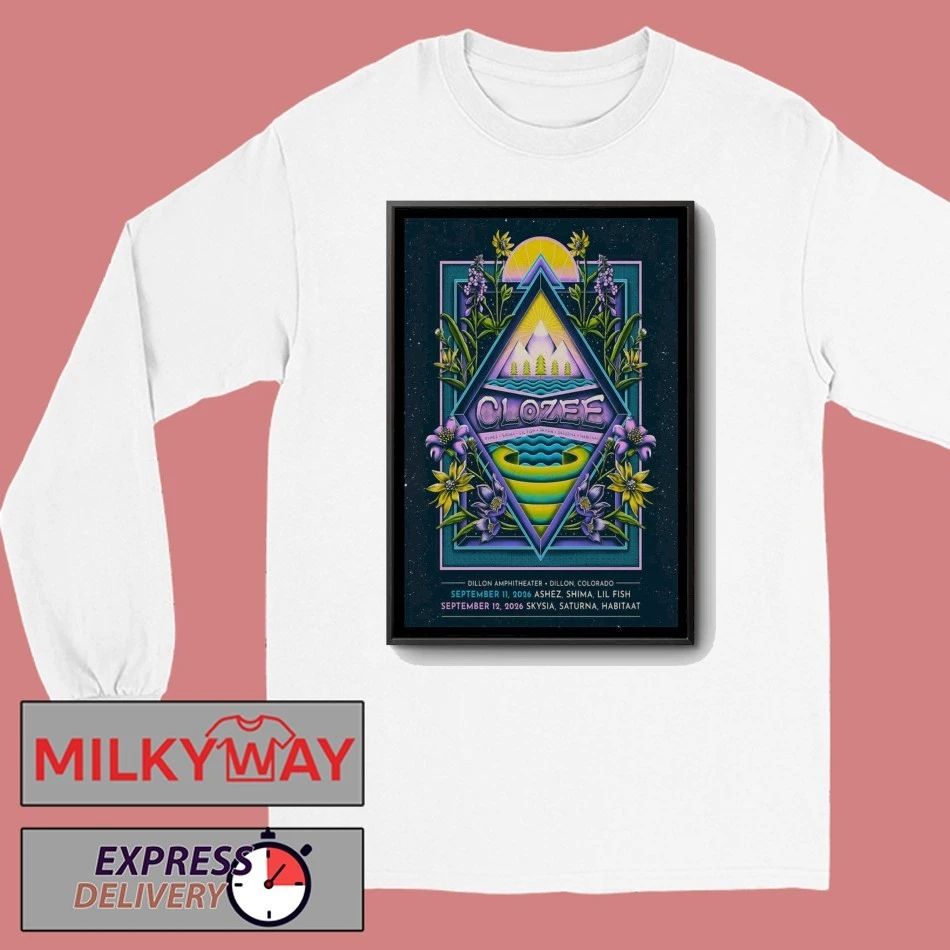Clozee Sept 11-12 2026 In Dillon CO Poster shirt