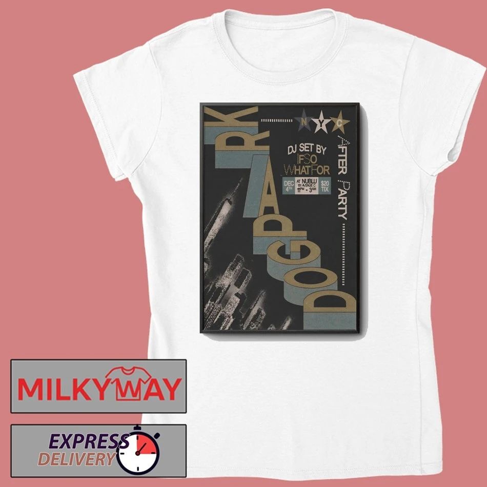 Dogpark Dec 4 2025 Irving Plaza In New York NY Poster shirt