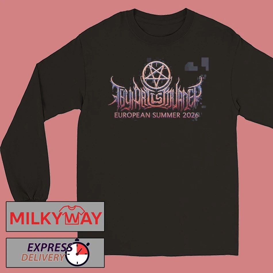 Thy Art Is Murder Year Of The Fire Horse European Summer 2026 Tour Schedule Dates Two Sided T-Shirt