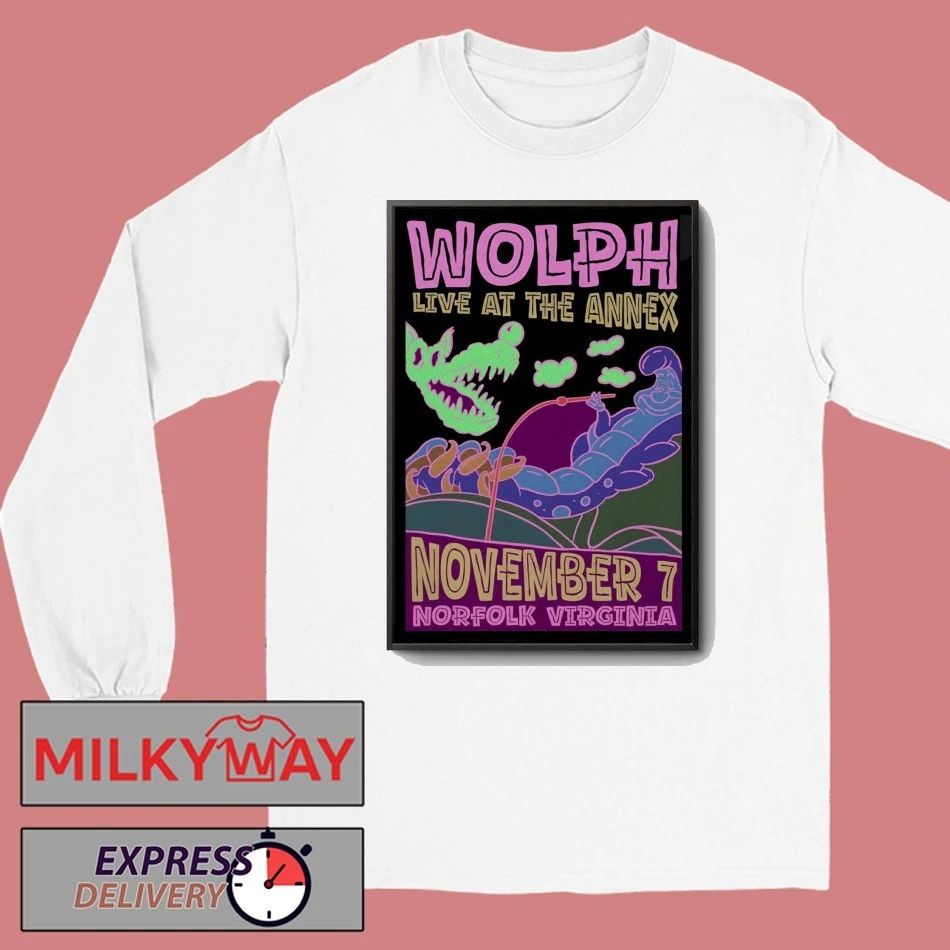 WOLPH Nov 7 2025 At The Annex In Norfolk VA Poster shirt