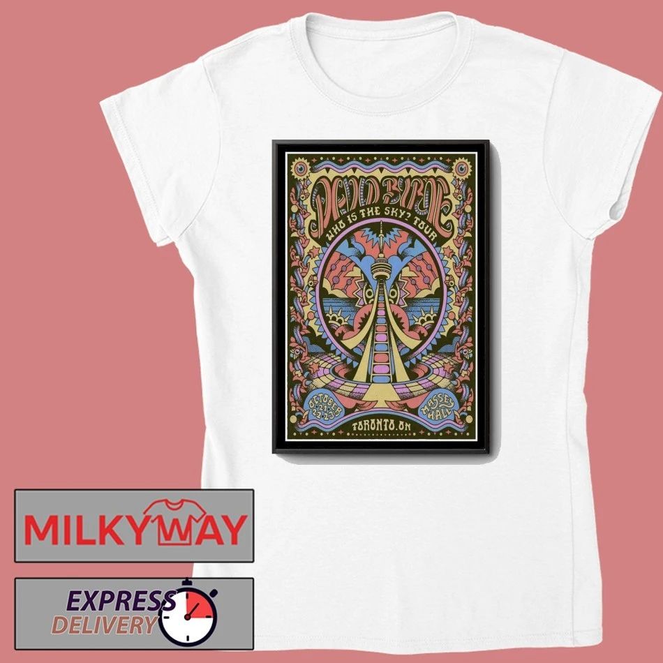 David Byrne Massey Hall, Toronto Oct 21-23 2025 Poster shirt