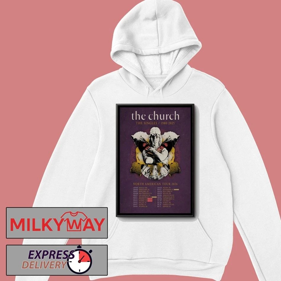 The Church North American 2026 Shows Poster shirt