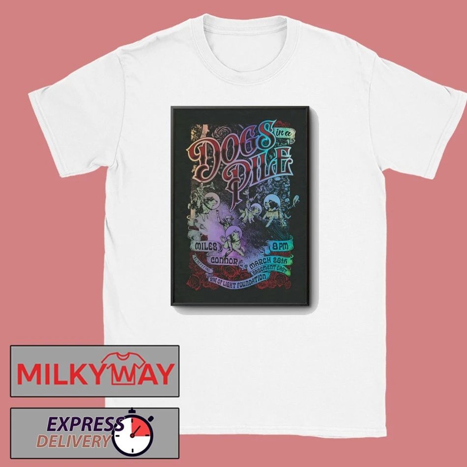 Dogs In A Pile Tour Nashville TN On Mar 28 2026 Poster shirt