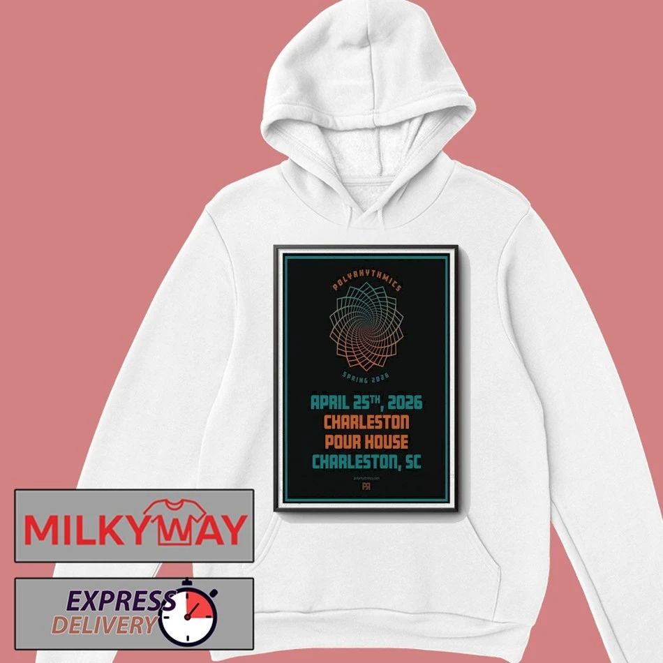 Polyrhythmics Apr 25 2026 Poster Charleston SC shirt